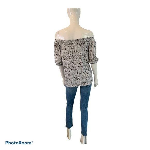 New Laundry By Shelli Segal Off the Shoulder Top M - Picture 10 of 11